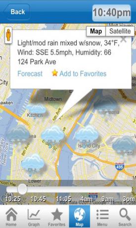 realtid väder app