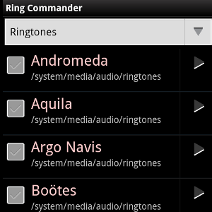 hantera ringsignaler android