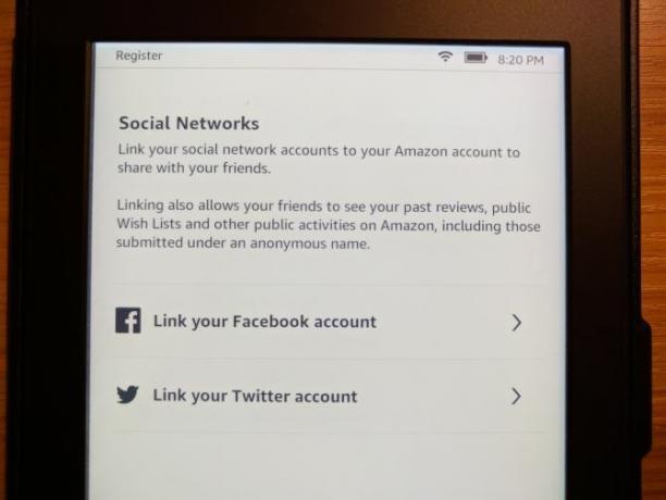 Så här ställer du in och använder ditt Kindle Paperwhite 06 Paperwhite Connect Social Network