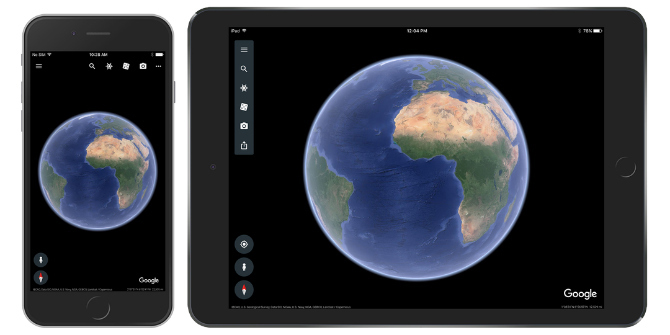 Den nya Google Earth är nu tillgänglig på iOS google earth iphone ipad