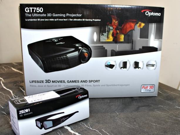 optoma gt750 3d gaming projector review