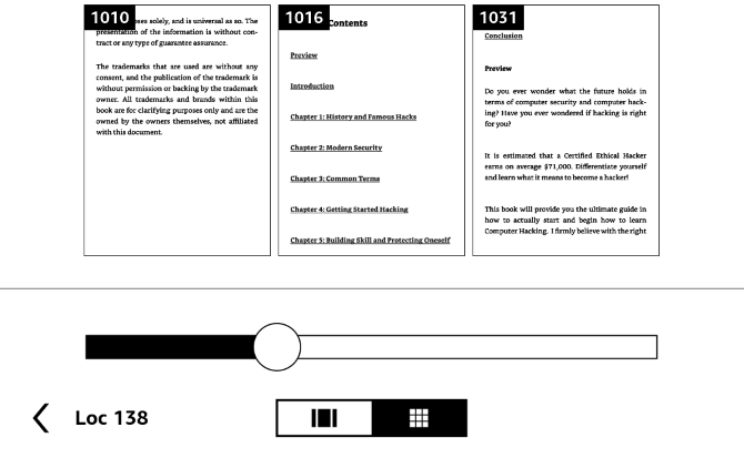 Så här ställer du in och använder din Kindle Paperwhite 21 Paperwhite Page Slider