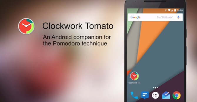 Clockwork Tomato är en gratis Pomodoro Timer-app för Android