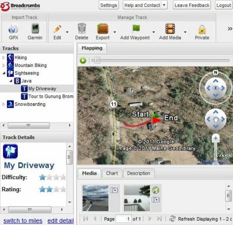 Exportera och dela dina GPS-äventyr i 3D med brödsmulor bcrumb6