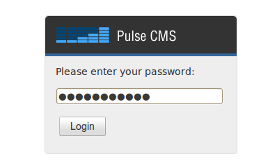 Hur man har funktionen hos ett CMS på alla inloggningar på pulsecms på gamla webbplatser