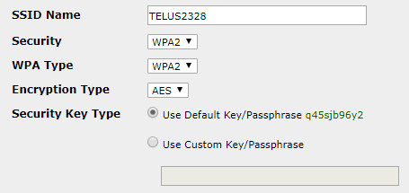 Router Wireless Passphrase