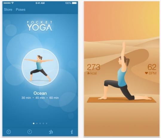 pocket yoga app