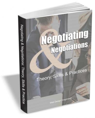 Bli en bättre förhandlare med denna GRATIS e-bok! Förhandlingar och förhandlingar gratis ebok 1