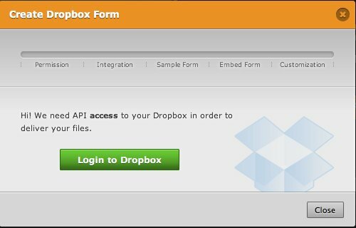 fildelning för dropbox