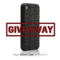 Elago Tire Tread Silicon Case för iPhone 4 Review och Giveaway silicongiveaway