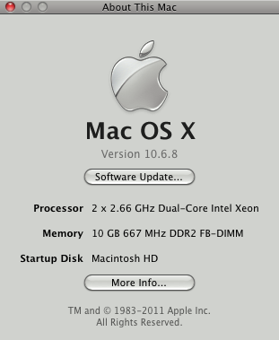 mac os x lejon