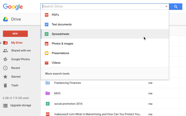 google-drive-filtyp-search