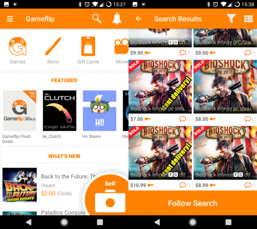 gameflip mobilapp billiga spel