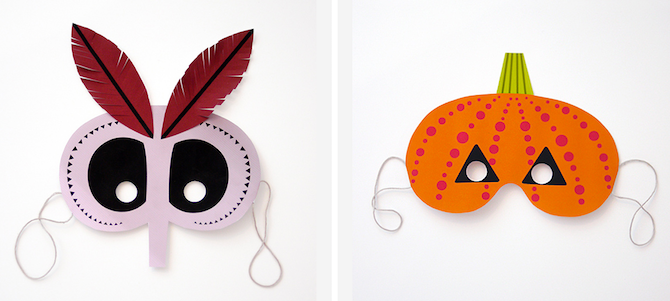 Halloween Printables - Monster Masks