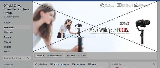 Facebook Group Cover Photo Size