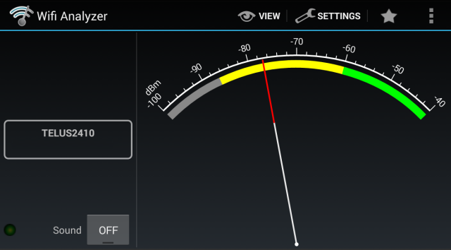 Vad är en trådlös "Dead Zone" och hur kan man eliminera den? android mäter wifi-signalstyrka