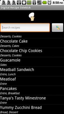 bästa Android recept app