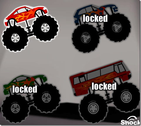 gratis monster truck-spel online