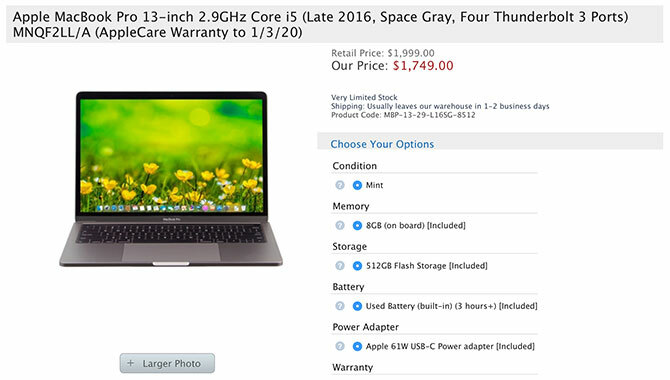 De bästa webbplatserna för att hitta billiga Mac-datorer macofalltrades mbp