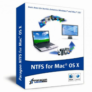 Paragon NTFS För Mac OS X Granska paragon ntfs logotyp