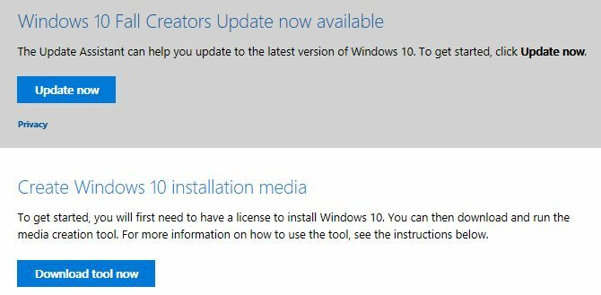 Manuell installation av Windows 10