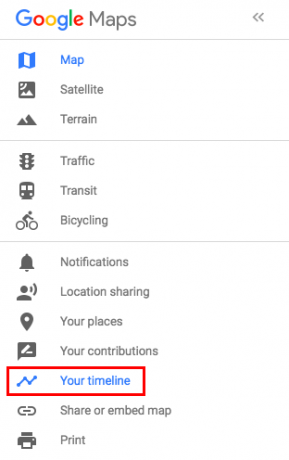 Hur du visar och tar bort din platshistorik i Google Maps tidslinje för Google Map