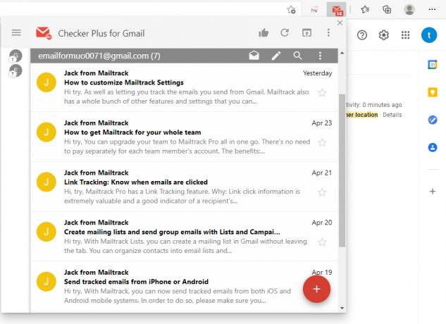 Checker Plus för Gmail