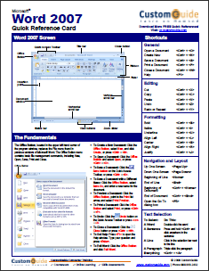 14 App Cheat Sheets & Posters for Popular Programs wordcs