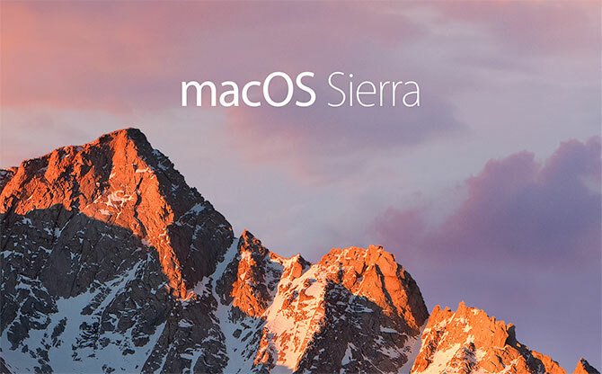 MacOS Sierra bakgrund