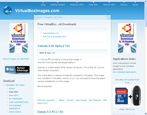 virtualboximages-Free-vdis