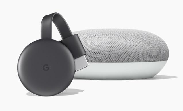 chromecast och google hem