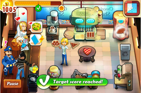 10 roliga utmanande tidshanteringsspel [iPhone & iTouch] 7 TM Chocolate Shop Frenzy