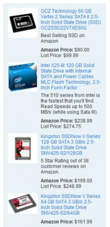 Ska du få en Solid State Drive (SSD)? [Yttrande] ssd priser