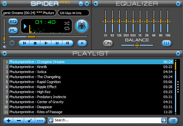 foobar-alt-Spider-spelare