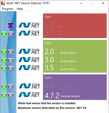 asoft net ramversionsdetektorer
