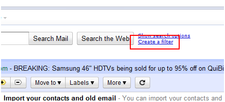 Gmail-filter