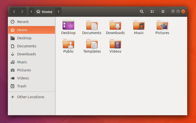 ubuntu gnome enhetsfiler