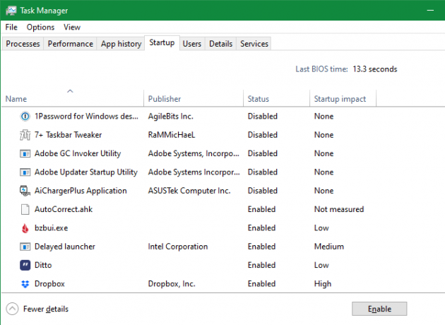 Start av Windows Task Manager