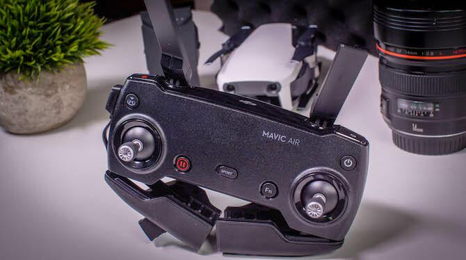 DJI Does It Again: Mavic Air Review Mavic Air Controller