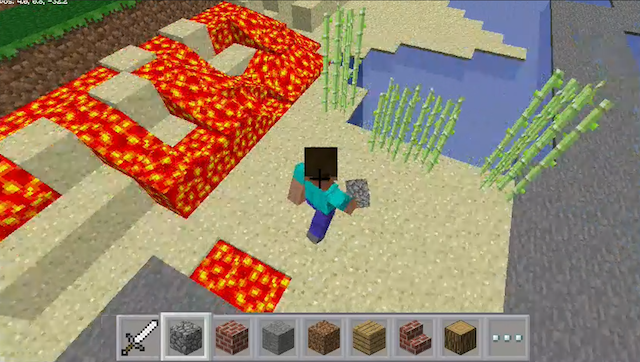 Minecraft-Pi-Lava-Game