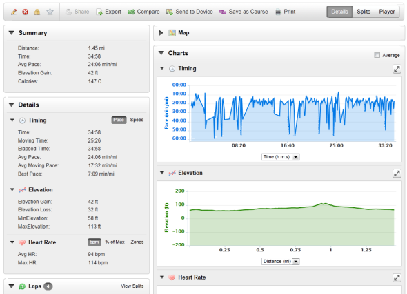 recension av garmin forerunner 405cx