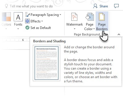 Hur man skapar professionella rapporter och dokument i Microsoft Word-sidgränser