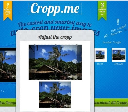 Cropp.me: Skär automatiskt bilder online CroppMe