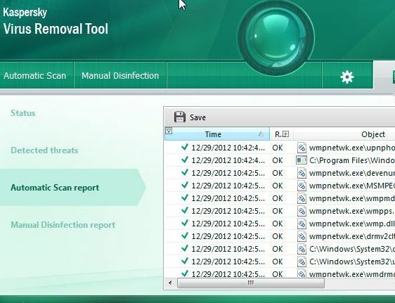 Kontrollera din dator snabbt och gratis med Kaspersky Virus Removal Tool scanner62