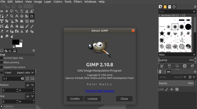 gimp för linux