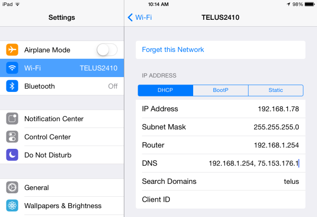 Omkoppla georestriktioner genom att ändra din smarttelefons DNS-inställningar ändra dns-server på iphone eller ipad ios 7