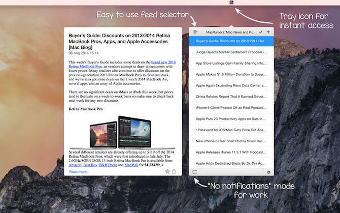 Mac RSS Readers menyradsapp