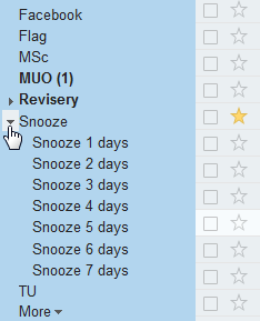 snooze gmail