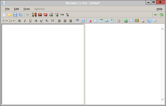 BBCeditor Låter dig förbereda och formatera foruminlägg offline [Windows] bbce1