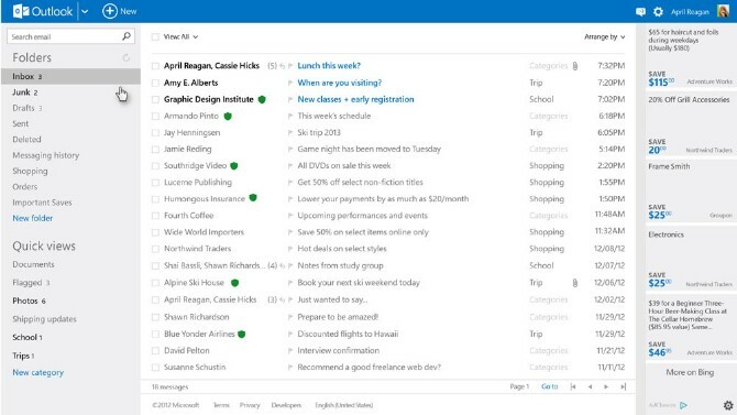 google alternativ - outlook.com